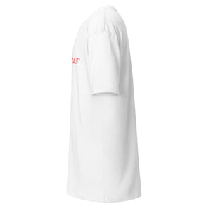 Men’s CLASSIC "OM OWNERSHIP MENTALITY"  PREMIUM HEAVYWEIGHT TEE (RED LOGO)