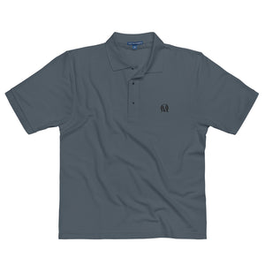 Open image in slideshow, Men&#39;s Premium OM Polo Black Logo (Multiple Colors)
