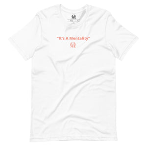 Open image in slideshow, &quot;OM It&#39;s A Mentality&quot; Tee (Dusty Rose Logo)
