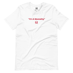 Open image in slideshow, &quot;OM It&#39;s A Mentality&quot; Tee (Red Logo)
